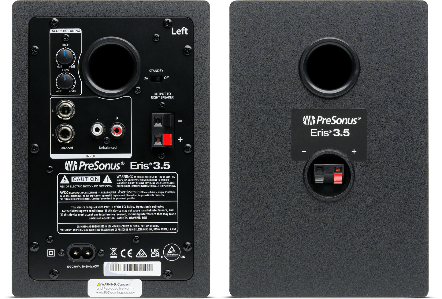 Eris® 3.5 2nd Gen (Pair) – PreSonus Eris® 3.5 2nd Gen (Pair) – PreSonus
