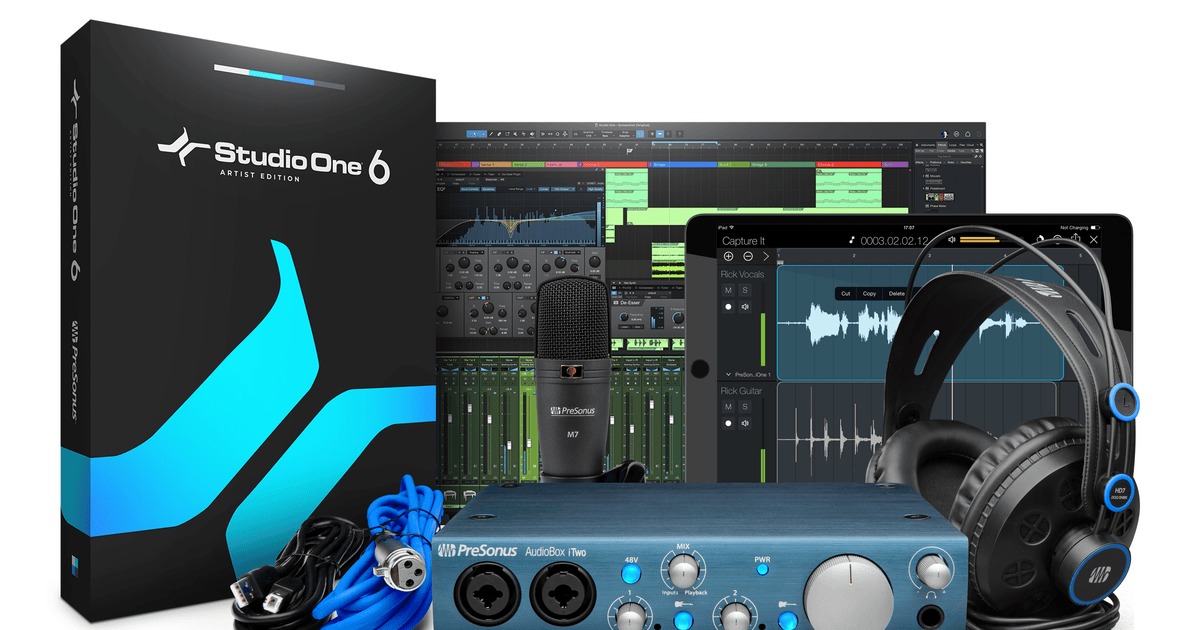 AudioBox® iTwo Studio – PreSonus