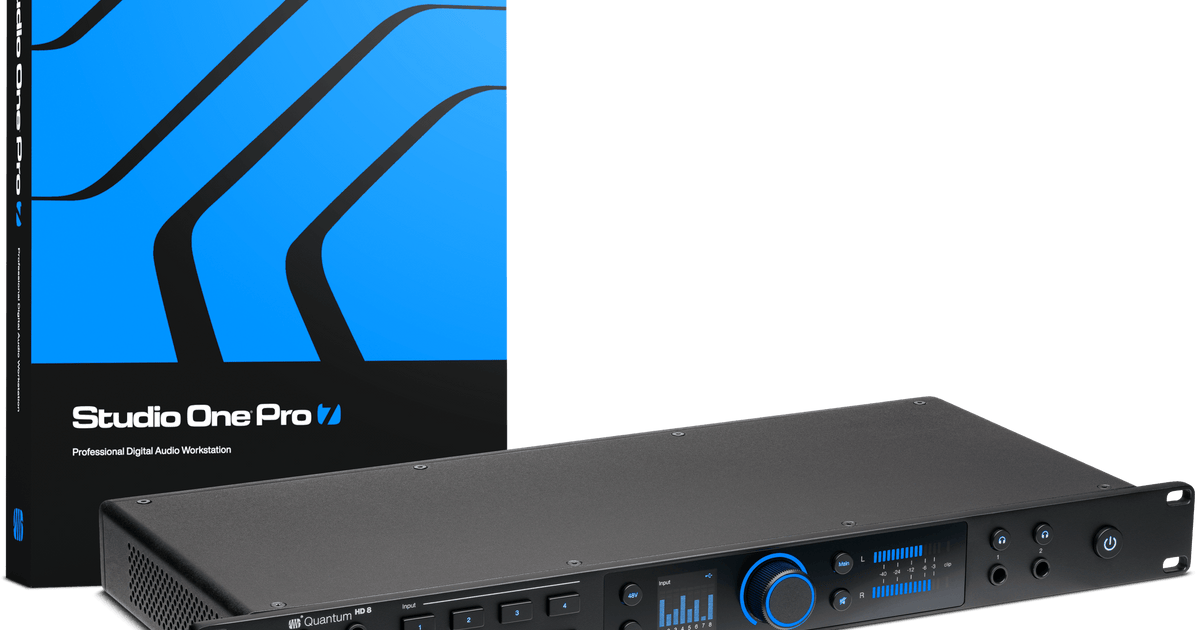 Presonus Quantum 4848 オーディオインターフェイス PreSonusが「Studio USB-Cシリーズ」と「Quantum 4848」を発表