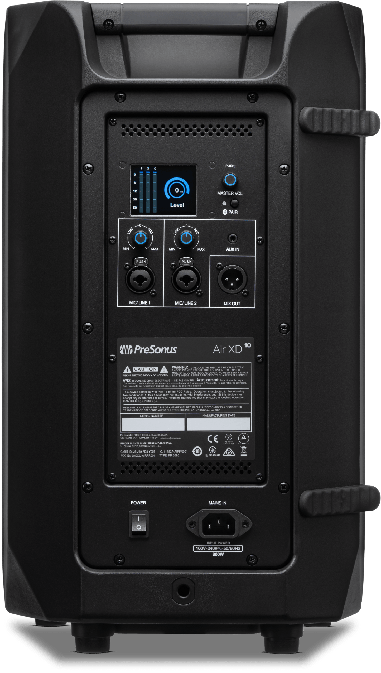 AIR XD 10 1x10 2-Way Active Extended Definition Loudspeaker