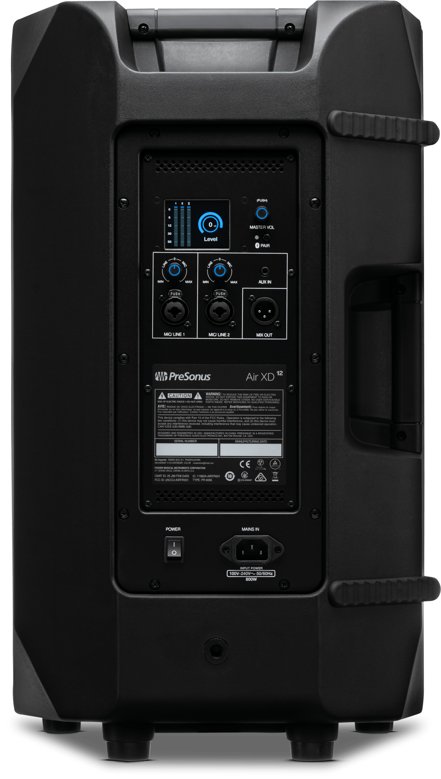 AIR XD 12 2-way 1 x 12” Active Extended Definition Loudspeaker