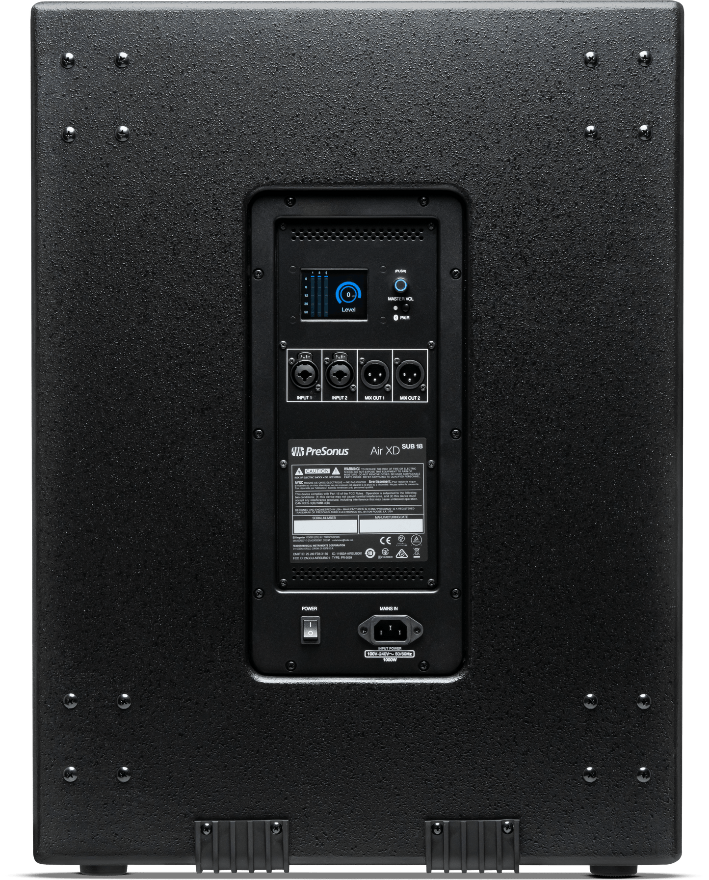 AIR XD Sub 18 1 x 18” Active Extended Definition Subwoofer