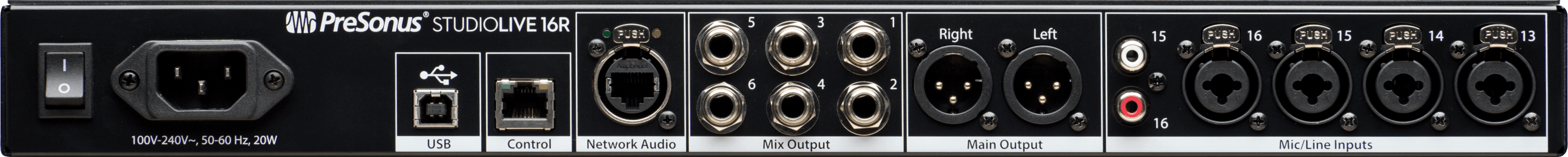 StudioLive® Series III 16R Digital Rack Mixer – PreSonus