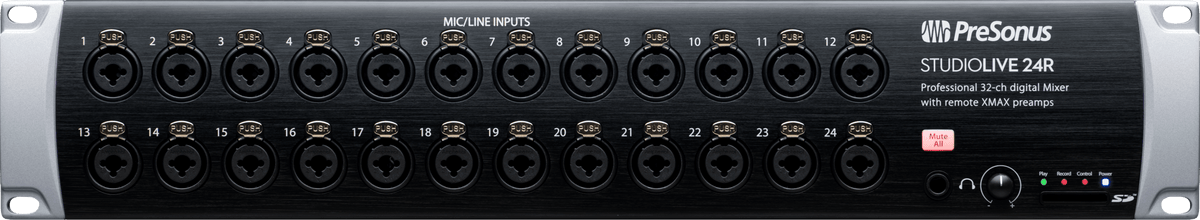 StudioLive® 24R Digital Rack Mixer – PreSonus StudioLive® 24R Digital Rack Mixer – PreSonus