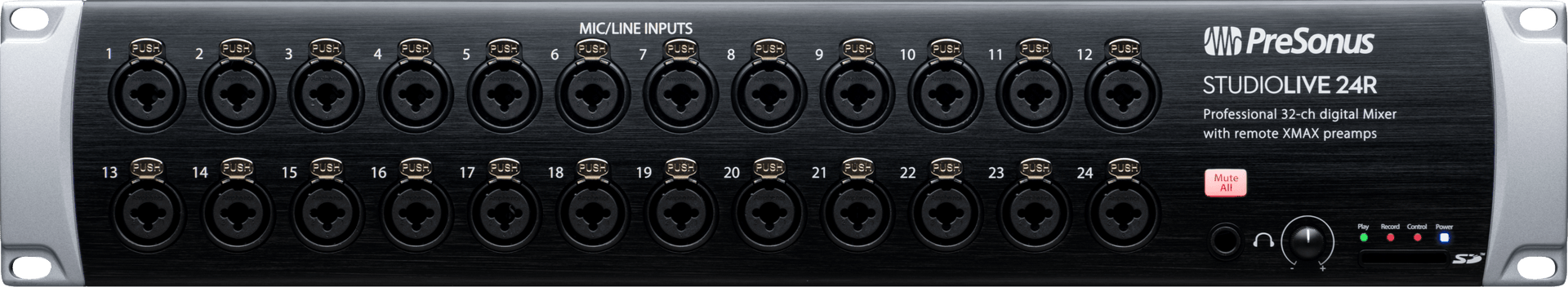 StudioLive® 24R Digital Rack Mixer – PreSonus