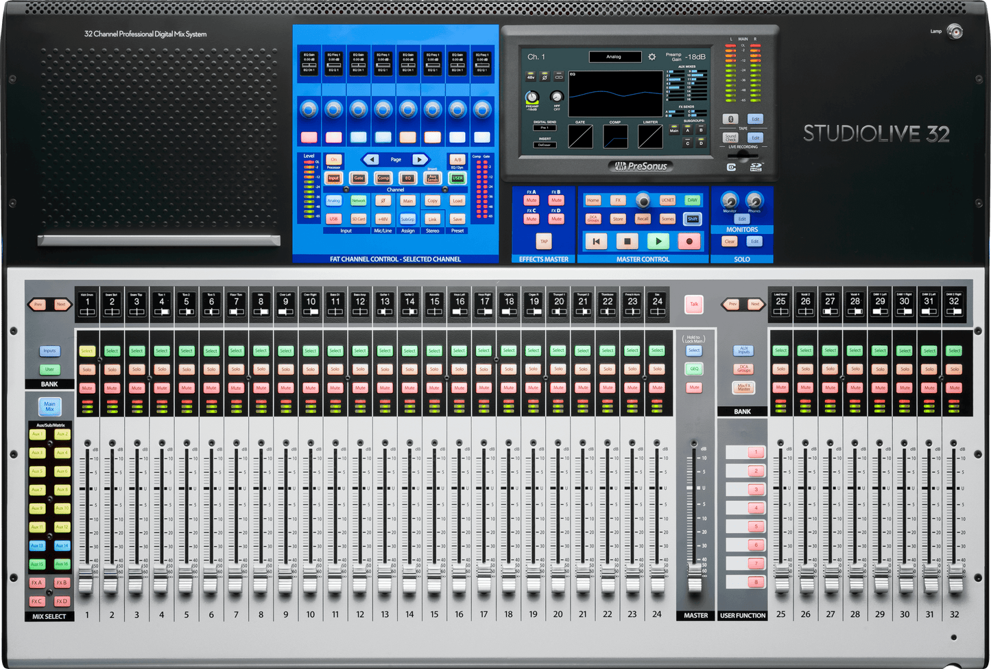 StudioLive® Series III 32 Digital Console Mixer