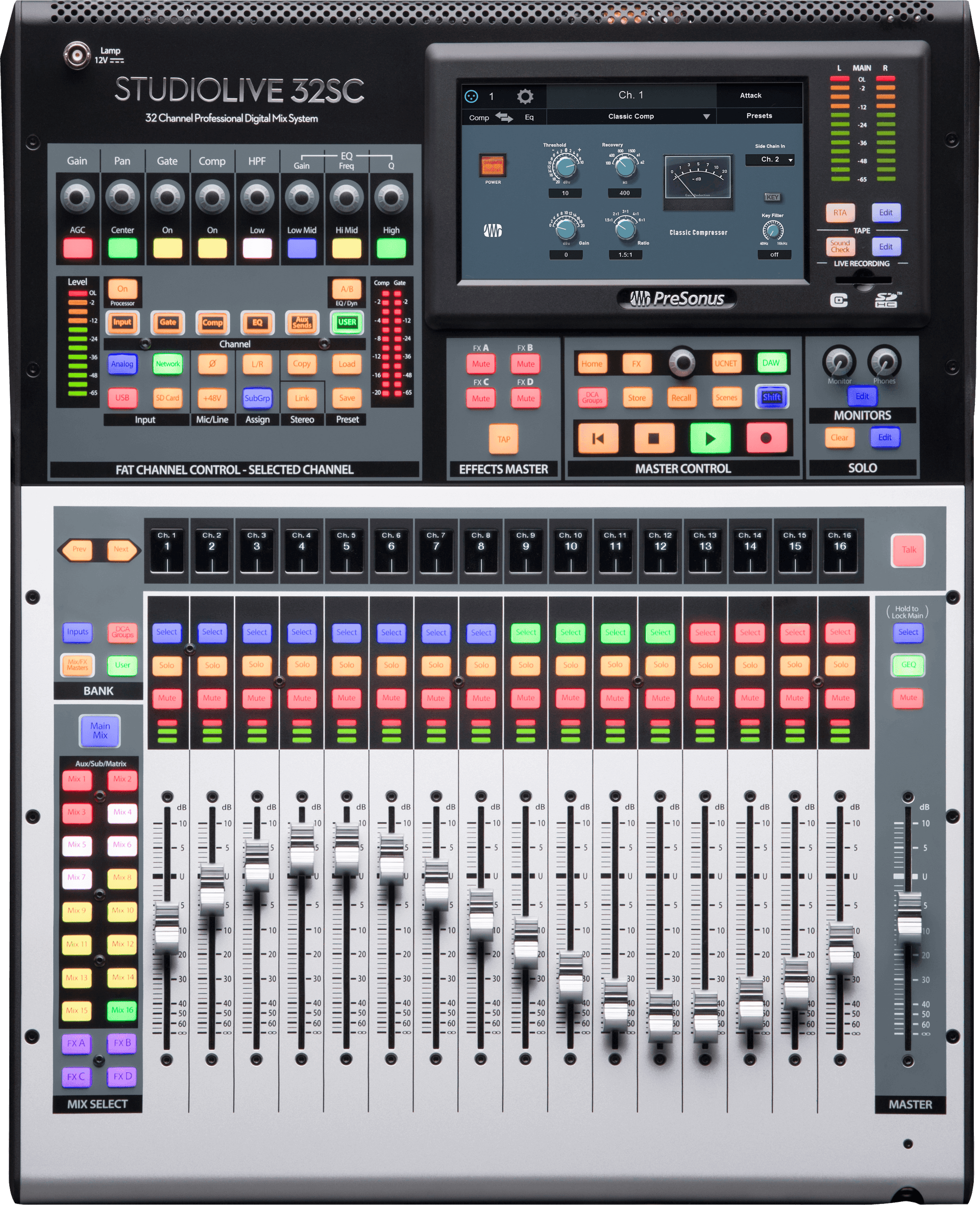 StudioLive® Series III 32SC Digital Console Mixer – PreSonus