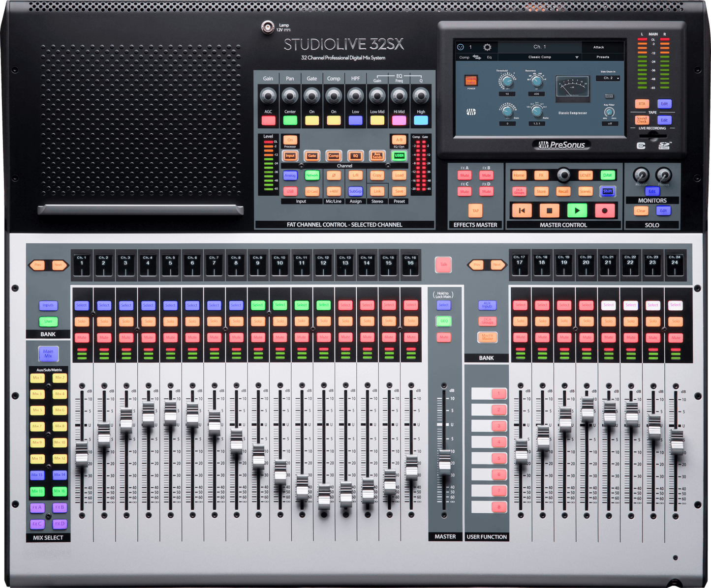 StudioLive® Series III 32SX Digital Console Mixer