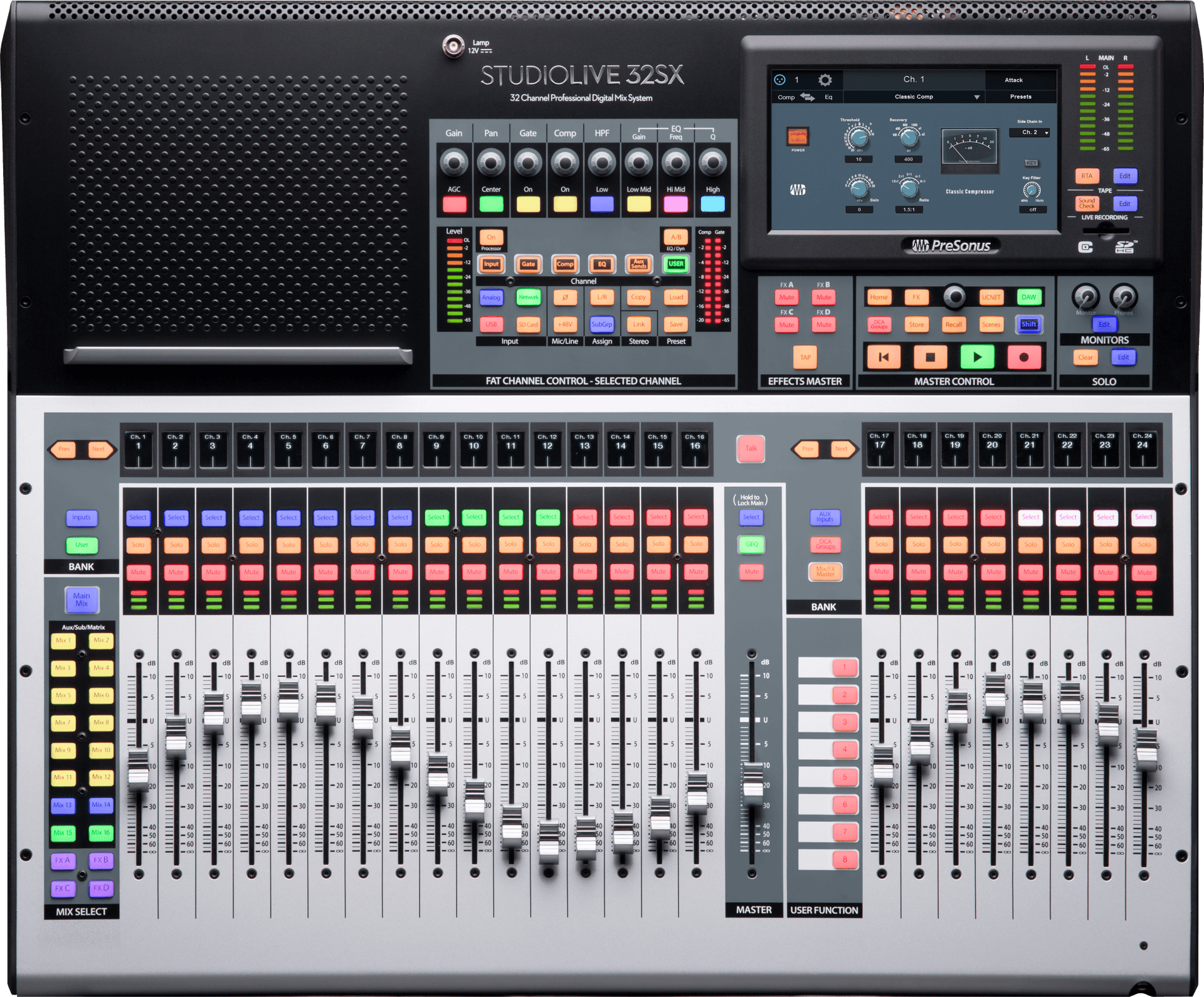 StudioLive® Series III 32SX Digital Console Mixer – PreSonus