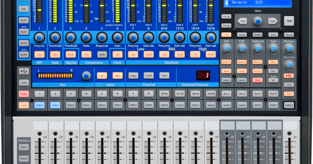 配信機器・PA機器・レコーディング機器 PreSonus STUDIOLIVE 16.0.2 USB StudioLive® Classic 16.0.2 USB Digital Console Mixer – PreSonus