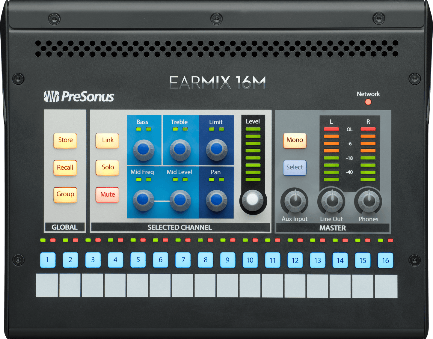 EarMix 16M Personal Monitor Mixer