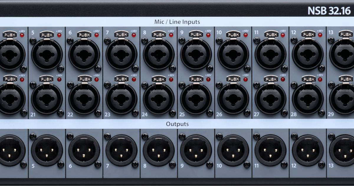 NSB 32.16 Networked Stage Box – PreSonus