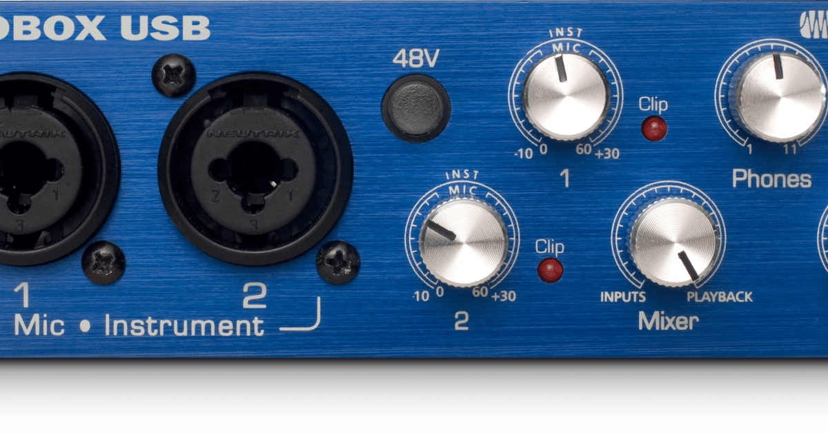 AudioBox® USB – PreSonus