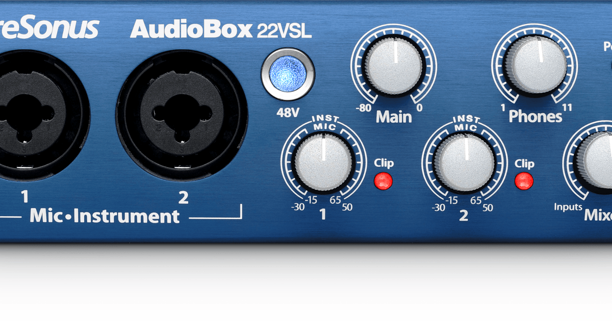 AudioBox 22VSL – PreSonus