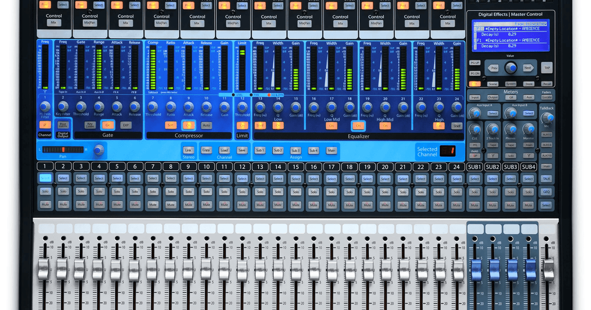 【動作OK】　PRESONUS STUDIOLIVE24.4.2 ミキサー PreSonus(プレソナス) StudioLive24.4.2 デジタルミキサー ｜中古 山陽
