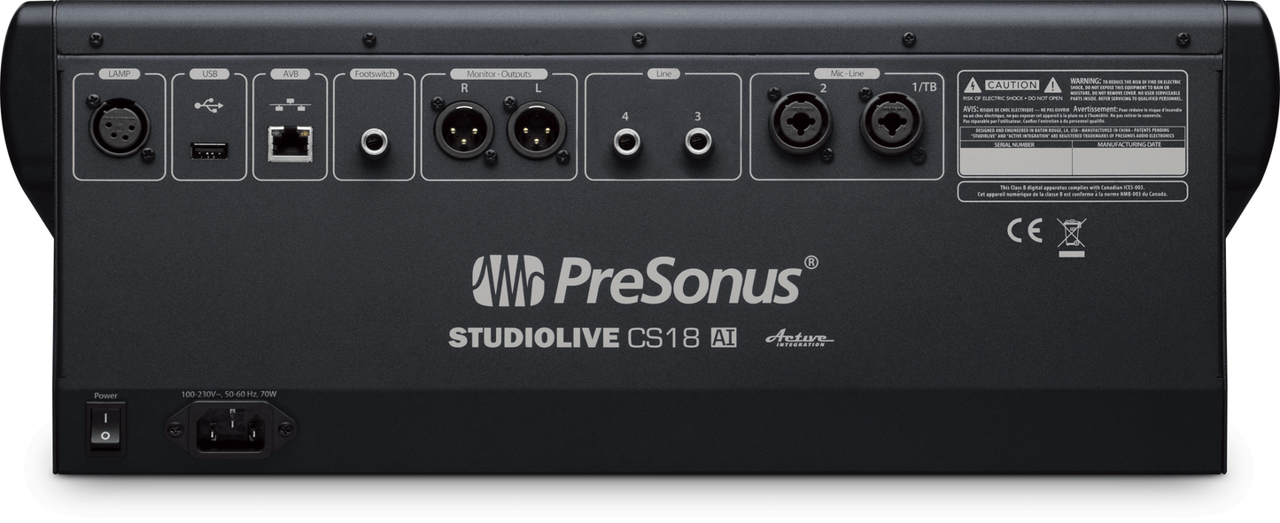 StudioLive CS18AI