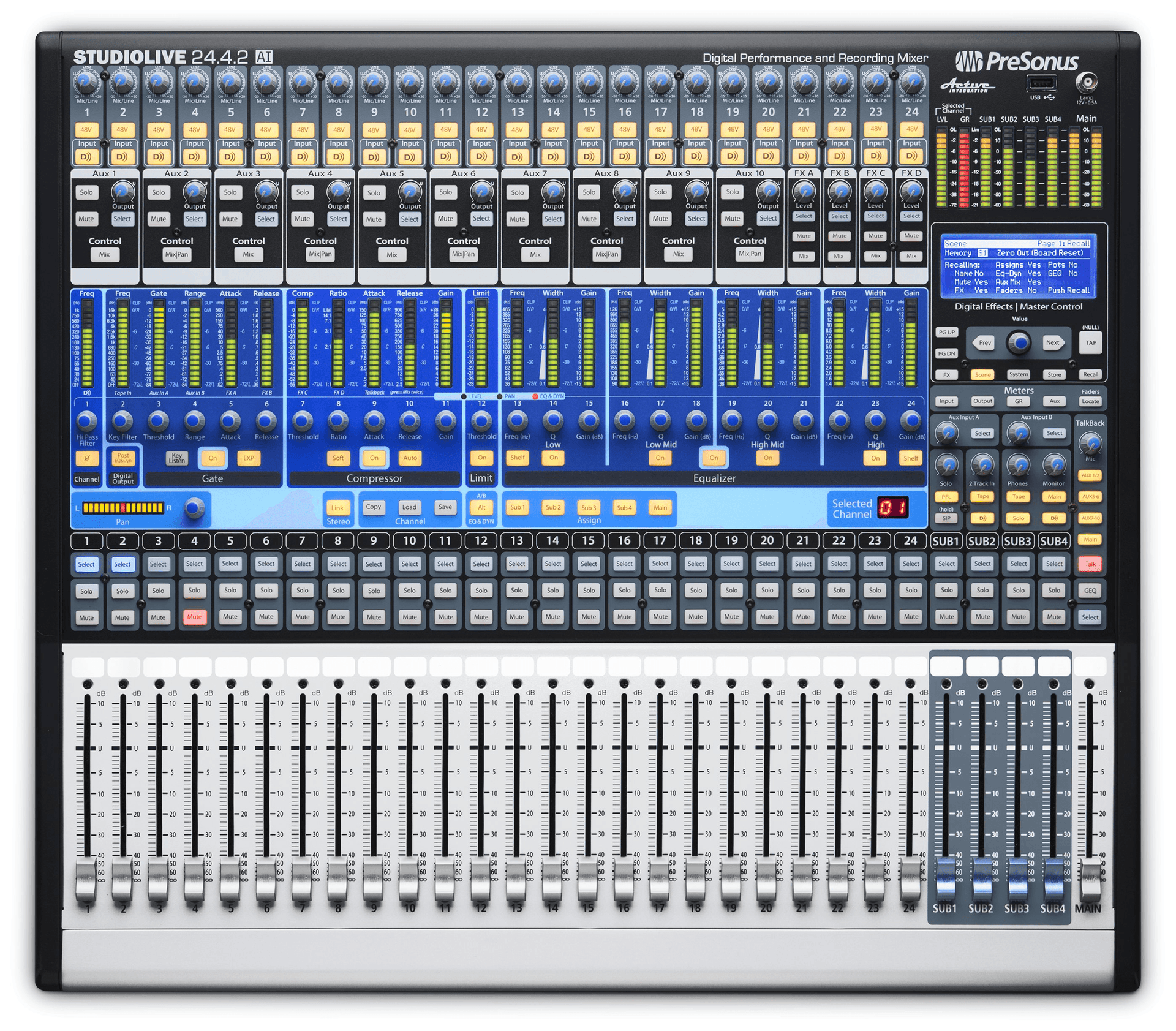 PreSonus StudioLive 24.4.2 デジタルミキサー StudioLive 24.4.2AI – PreSonus