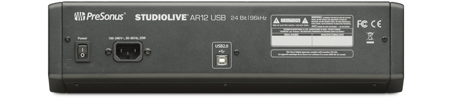 StudioLive AR12 USB